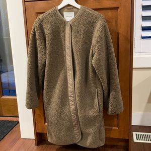 Aritzia Wilfred Sherpa Liner Jacket XS